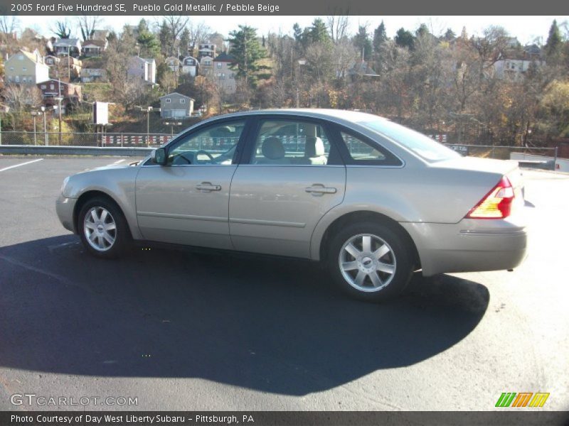Pueblo Gold Metallic / Pebble Beige 2005 Ford Five Hundred SE
