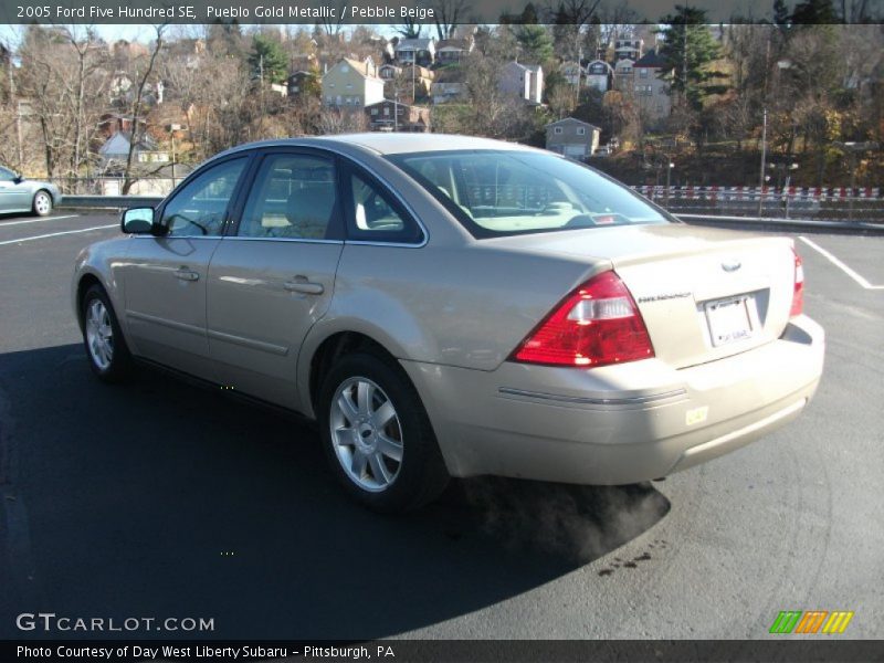 Pueblo Gold Metallic / Pebble Beige 2005 Ford Five Hundred SE
