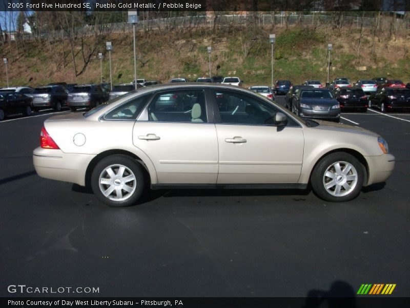 Pueblo Gold Metallic / Pebble Beige 2005 Ford Five Hundred SE