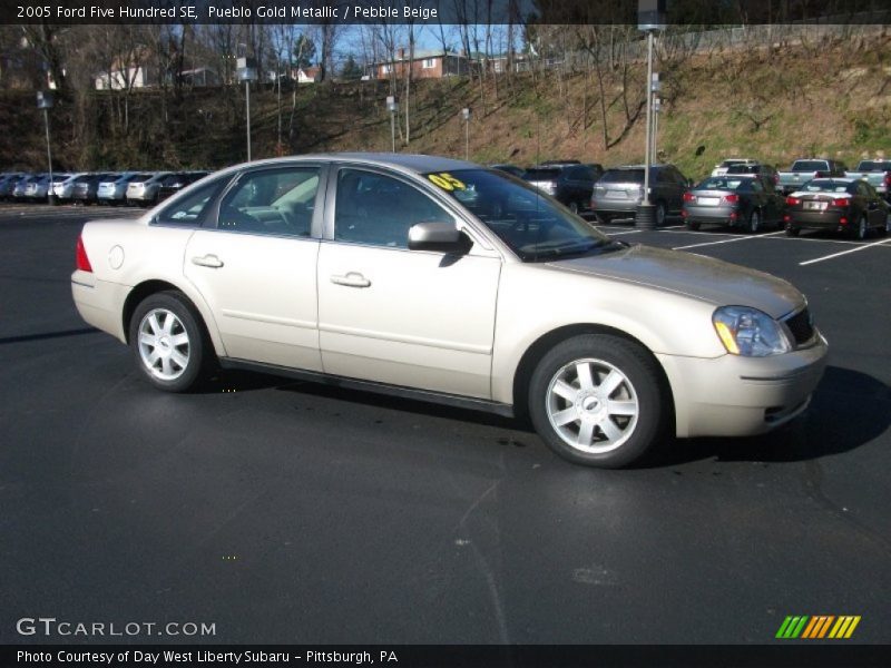 Pueblo Gold Metallic / Pebble Beige 2005 Ford Five Hundred SE