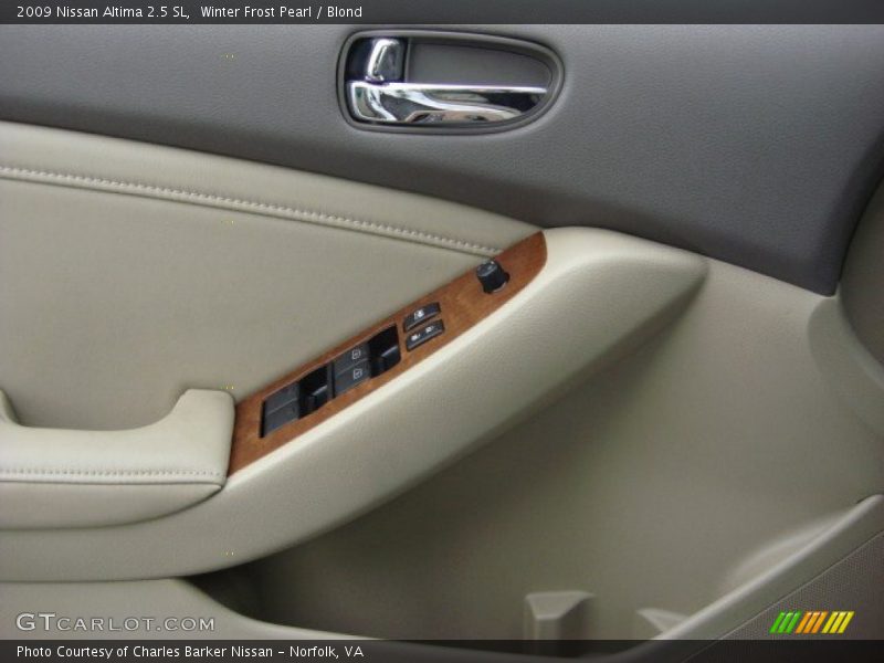 Winter Frost Pearl / Blond 2009 Nissan Altima 2.5 SL