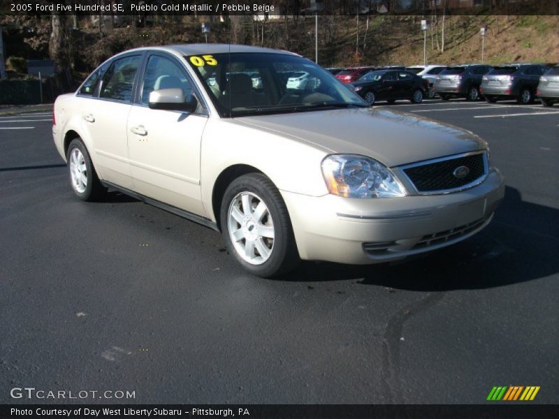 Pueblo Gold Metallic / Pebble Beige 2005 Ford Five Hundred SE
