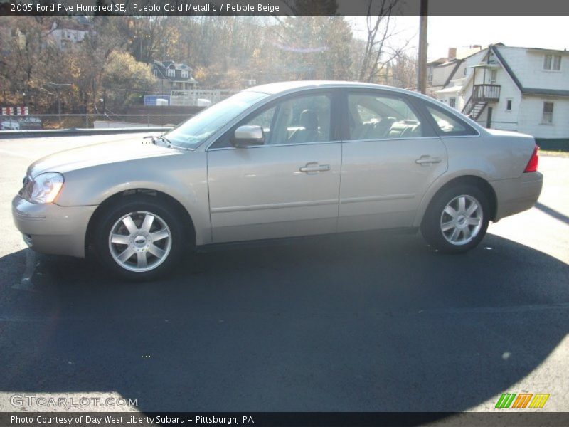 Pueblo Gold Metallic / Pebble Beige 2005 Ford Five Hundred SE