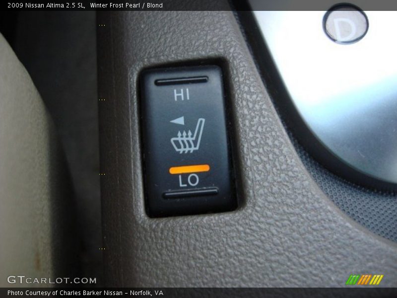 Winter Frost Pearl / Blond 2009 Nissan Altima 2.5 SL