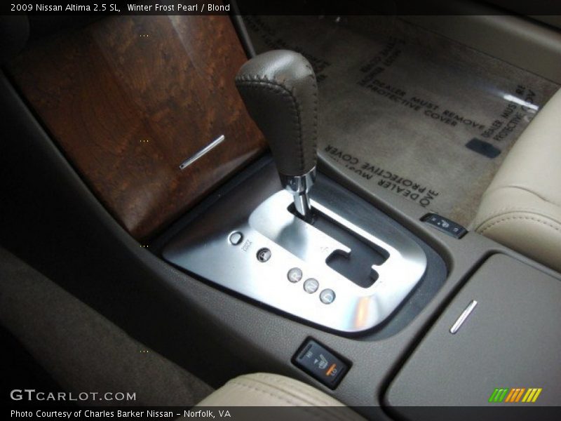 Winter Frost Pearl / Blond 2009 Nissan Altima 2.5 SL