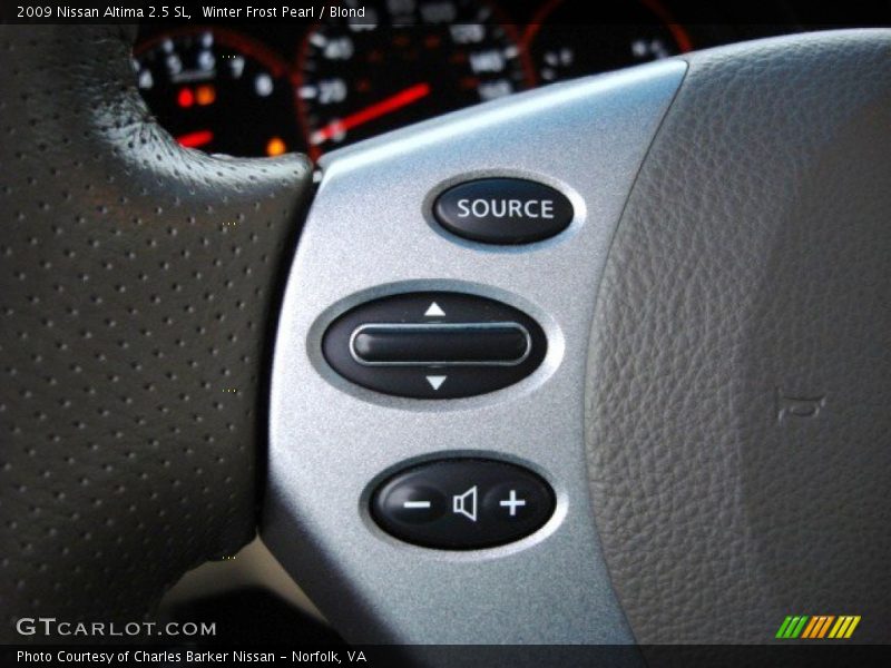 Winter Frost Pearl / Blond 2009 Nissan Altima 2.5 SL