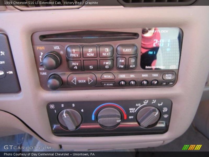 Controls of 1999 S10 LS Extended Cab