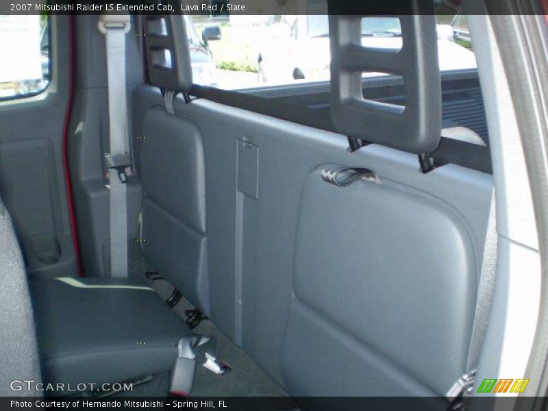 Lava Red / Slate 2007 Mitsubishi Raider LS Extended Cab