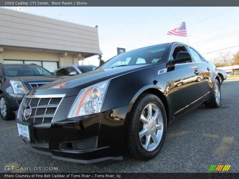Black Raven / Ebony 2009 Cadillac CTS Sedan