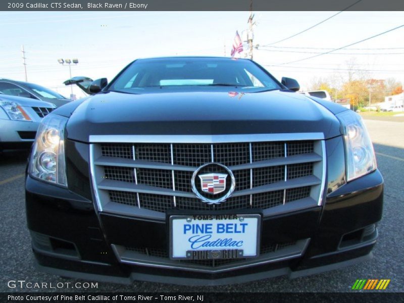 Black Raven / Ebony 2009 Cadillac CTS Sedan
