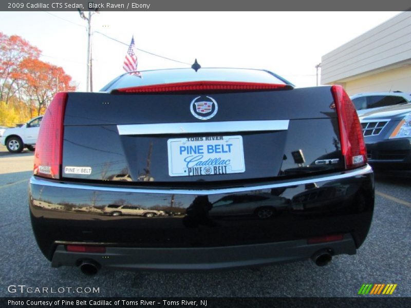 Black Raven / Ebony 2009 Cadillac CTS Sedan
