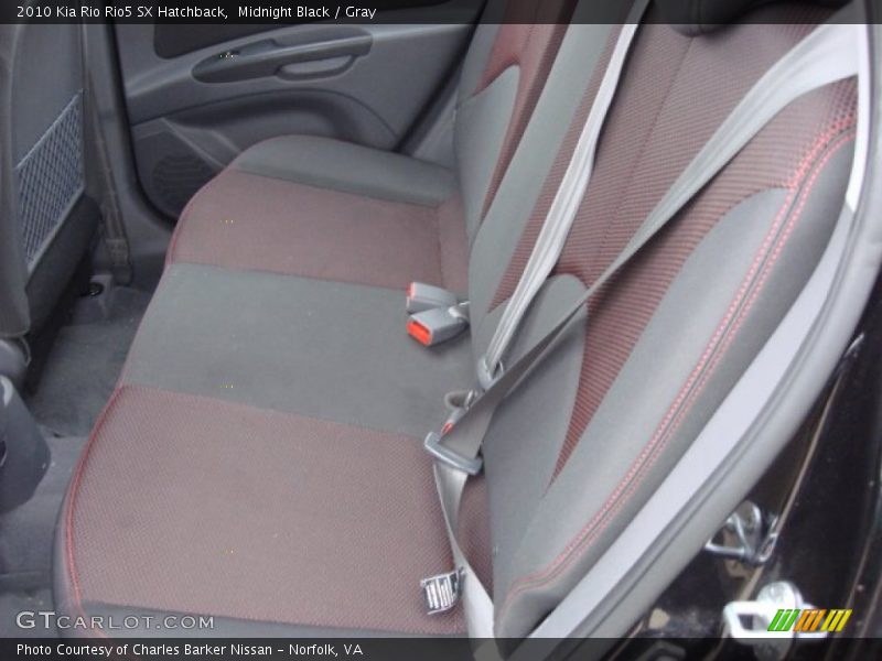  2010 Rio Rio5 SX Hatchback Gray Interior