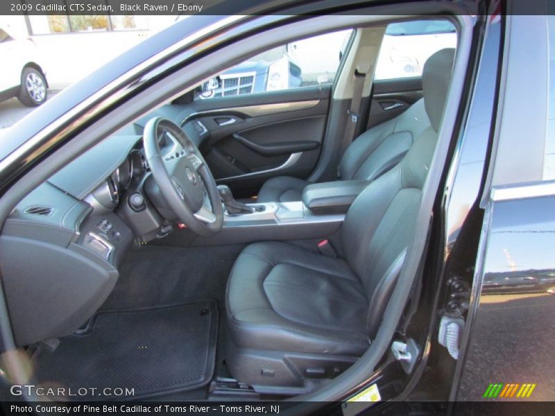 2009 CTS Sedan Ebony Interior