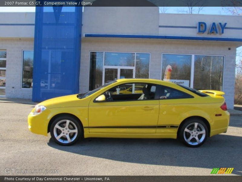 Competition Yellow / Ebony 2007 Pontiac G5 GT