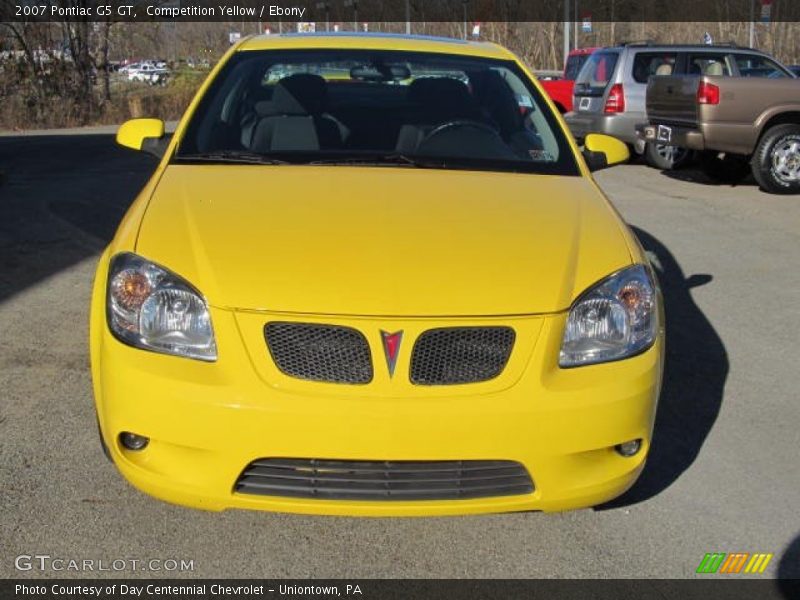 Competition Yellow / Ebony 2007 Pontiac G5 GT