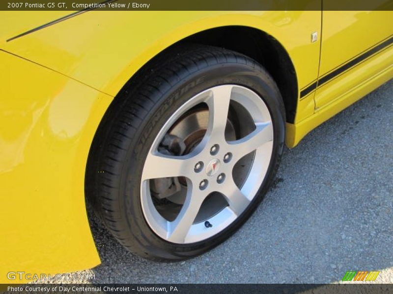 Competition Yellow / Ebony 2007 Pontiac G5 GT
