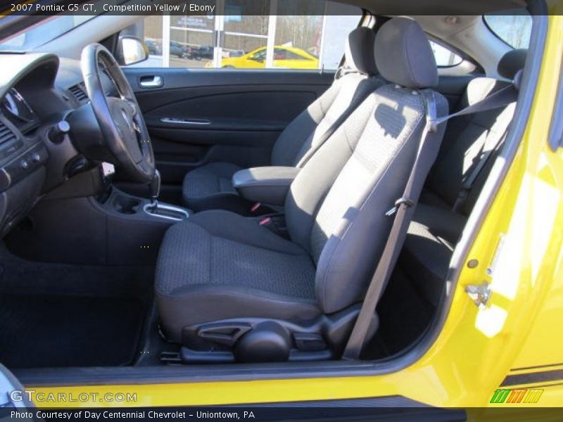 Competition Yellow / Ebony 2007 Pontiac G5 GT