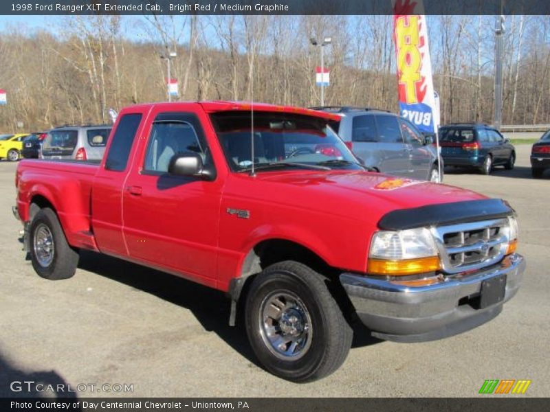 Front 3/4 View of 1998 Ranger XLT Extended Cab