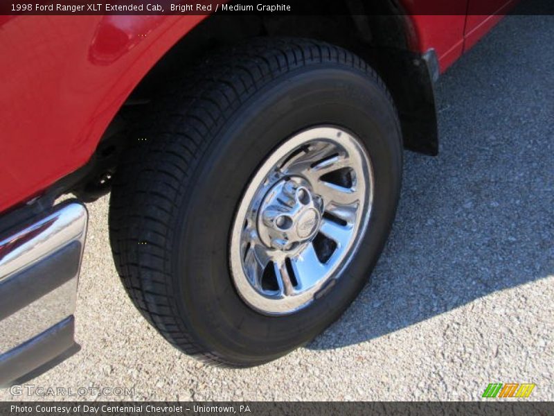 Bright Red / Medium Graphite 1998 Ford Ranger XLT Extended Cab