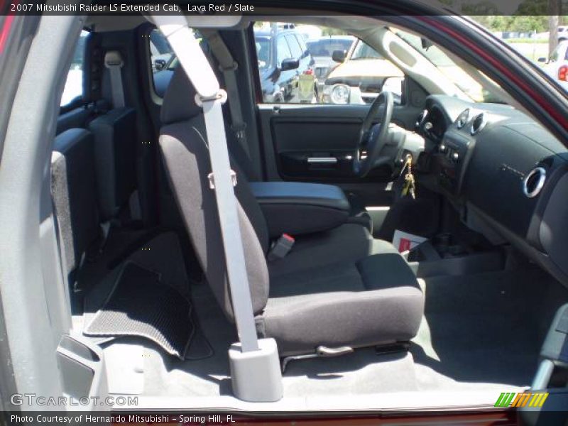 Lava Red / Slate 2007 Mitsubishi Raider LS Extended Cab