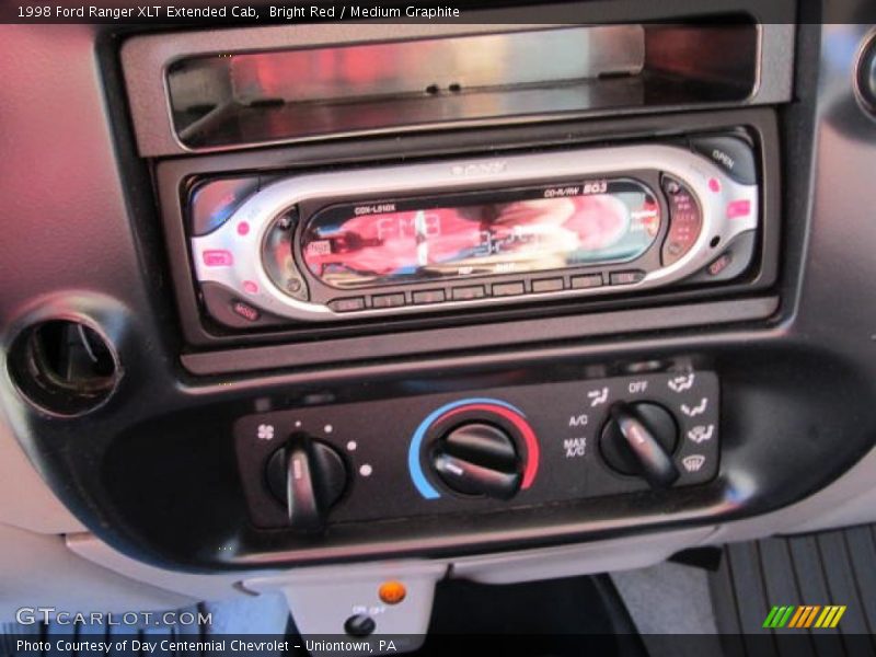 Bright Red / Medium Graphite 1998 Ford Ranger XLT Extended Cab