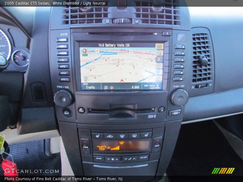 White Diamond / Light Neutral 2005 Cadillac CTS Sedan
