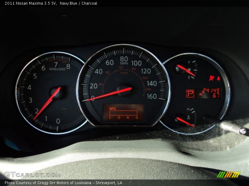 Navy Blue / Charcoal 2011 Nissan Maxima 3.5 SV