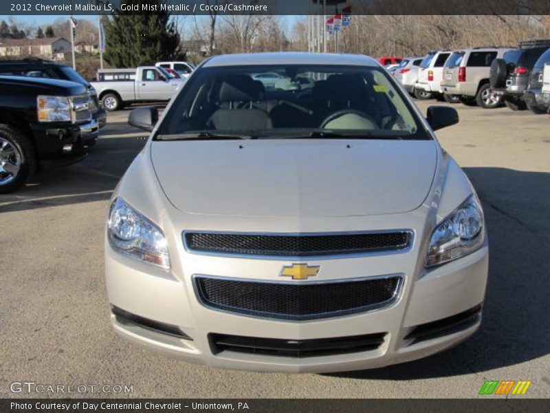 Gold Mist Metallic / Cocoa/Cashmere 2012 Chevrolet Malibu LS