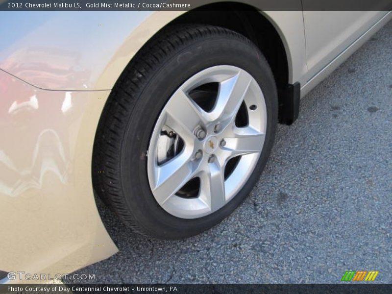 Gold Mist Metallic / Cocoa/Cashmere 2012 Chevrolet Malibu LS