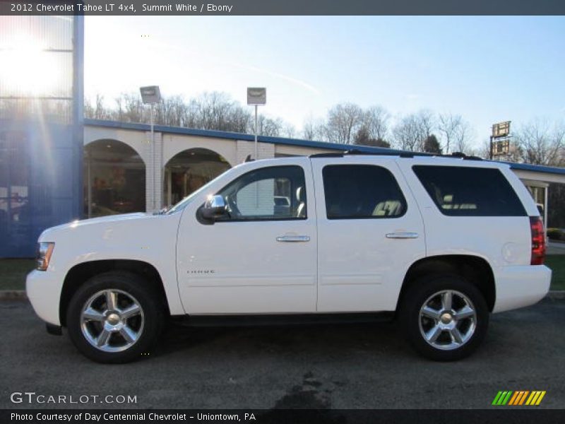 Summit White / Ebony 2012 Chevrolet Tahoe LT 4x4