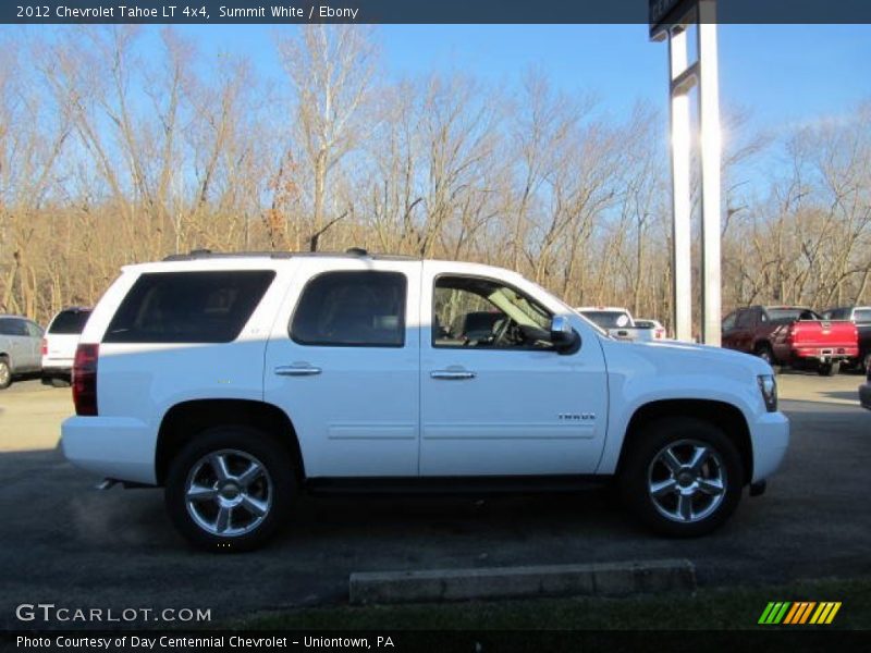 Summit White / Ebony 2012 Chevrolet Tahoe LT 4x4
