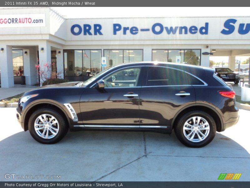 Midnight Mocha / Wheat 2011 Infiniti FX 35 AWD