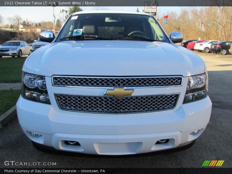Summit White / Ebony 2012 Chevrolet Tahoe LT 4x4