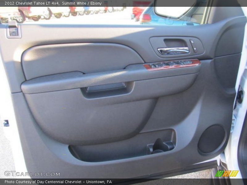 Summit White / Ebony 2012 Chevrolet Tahoe LT 4x4