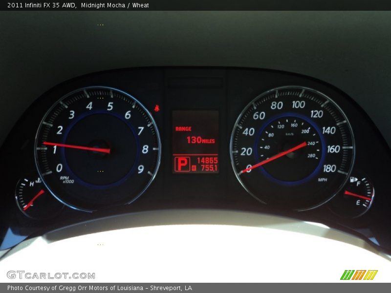  2011 FX 35 AWD 35 AWD Gauges