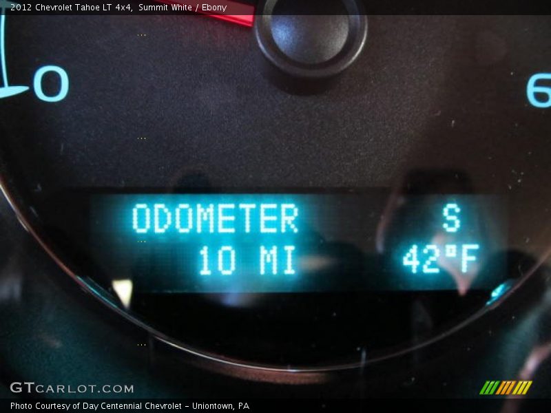 Summit White / Ebony 2012 Chevrolet Tahoe LT 4x4