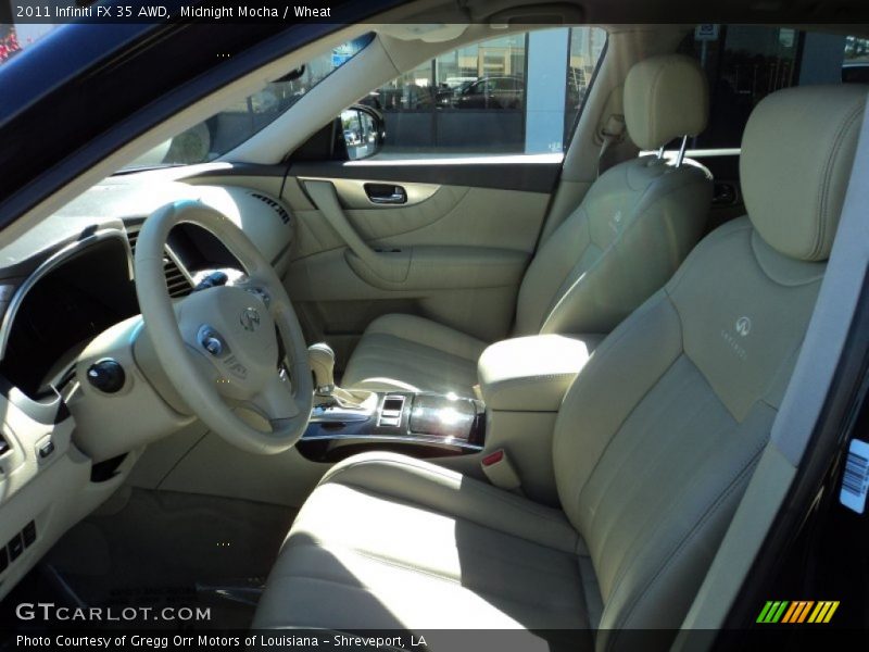  2011 FX 35 AWD Wheat Interior