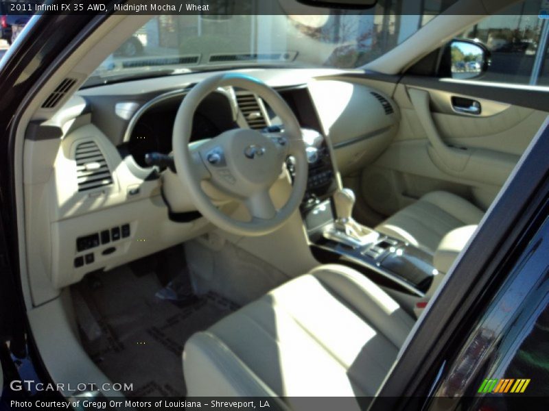Midnight Mocha / Wheat 2011 Infiniti FX 35 AWD