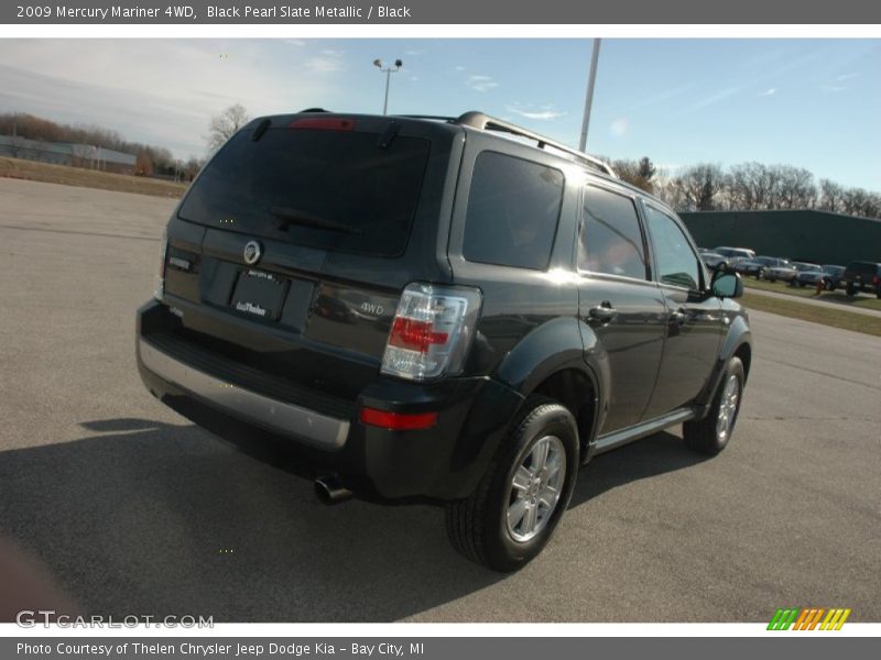 Black Pearl Slate Metallic / Black 2009 Mercury Mariner 4WD