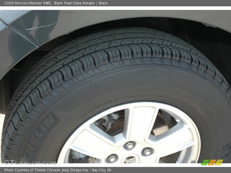 Black Pearl Slate Metallic / Black 2009 Mercury Mariner 4WD