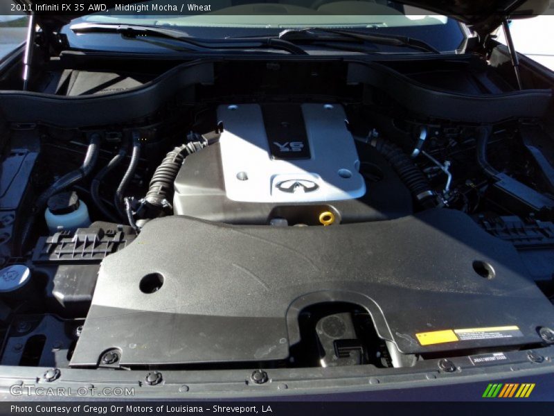  2011 FX 35 AWD Engine - 3.5 Liter DOHC 24-Valve CVTCS V6