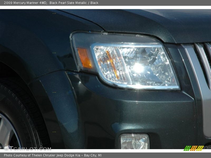 Black Pearl Slate Metallic / Black 2009 Mercury Mariner 4WD