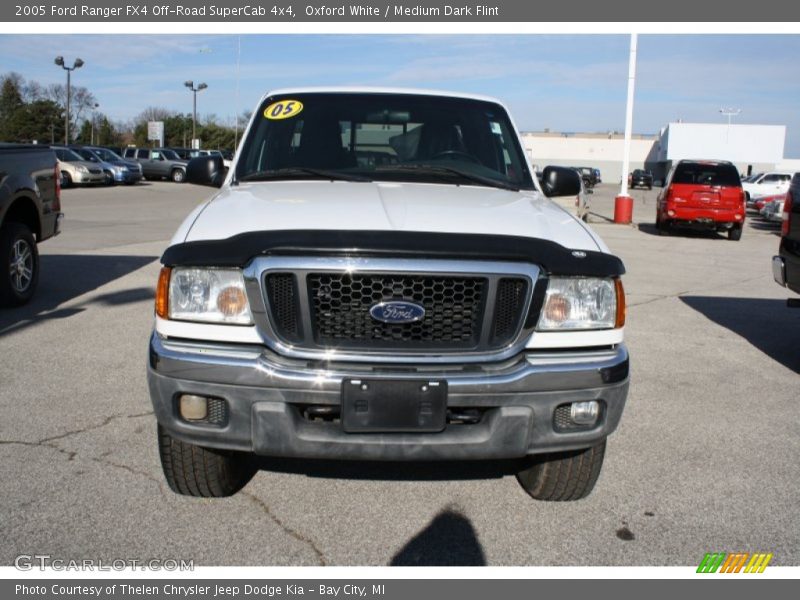 Oxford White / Medium Dark Flint 2005 Ford Ranger FX4 Off-Road SuperCab 4x4