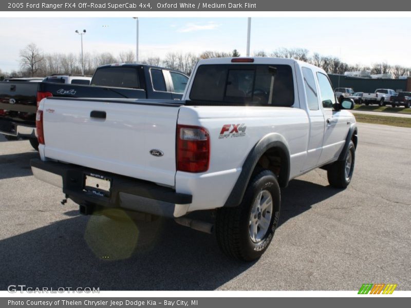 Oxford White / Medium Dark Flint 2005 Ford Ranger FX4 Off-Road SuperCab 4x4