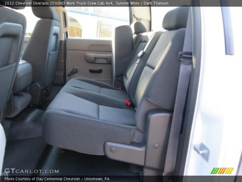 Summit White / Dark Titanium 2012 Chevrolet Silverado 2500HD Work Truck Crew Cab 4x4