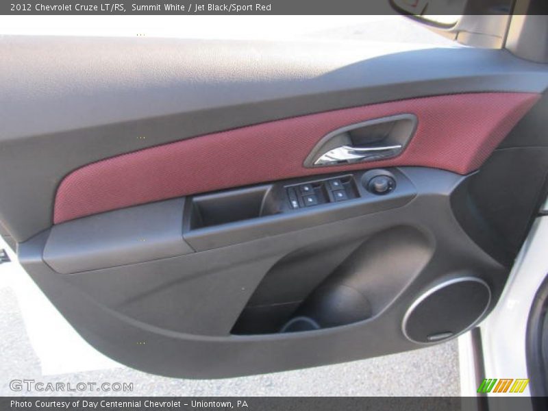 Summit White / Jet Black/Sport Red 2012 Chevrolet Cruze LT/RS