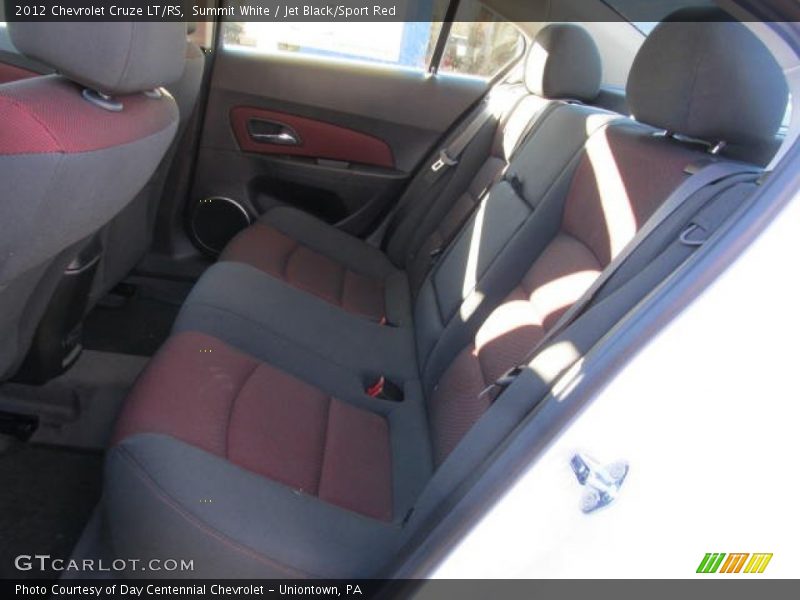 Summit White / Jet Black/Sport Red 2012 Chevrolet Cruze LT/RS