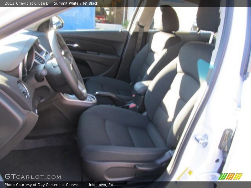 Summit White / Jet Black 2012 Chevrolet Cruze LT