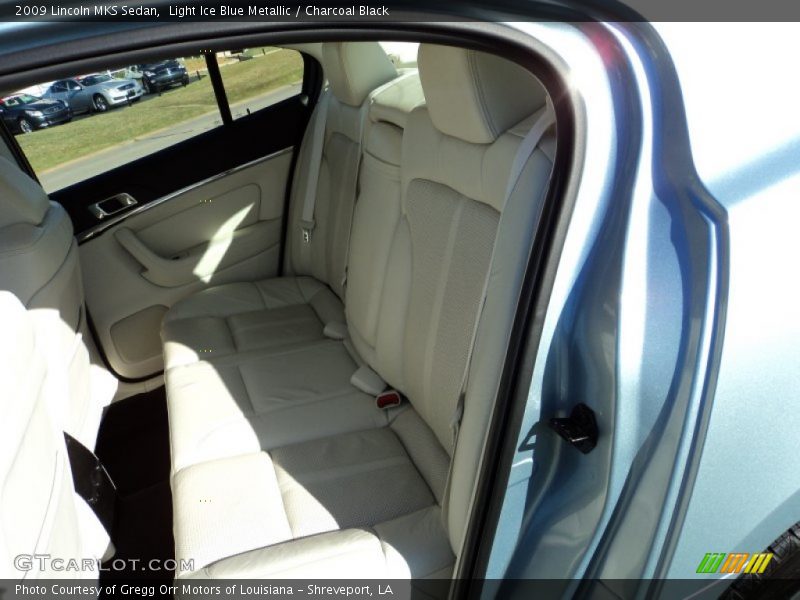 Light Ice Blue Metallic / Charcoal Black 2009 Lincoln MKS Sedan