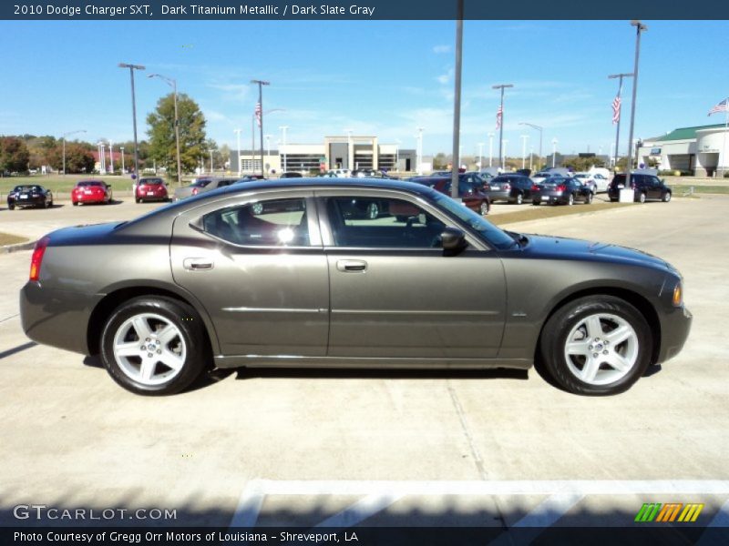 Dark Titanium Metallic / Dark Slate Gray 2010 Dodge Charger SXT